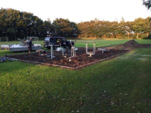 Opsætning Af Udendørs Fitness