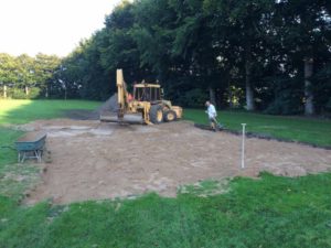 Udendørs Fitness Fundament Af Sand