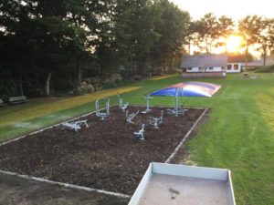 Udendørs Fitness Med Nye Fitnessmaskiner